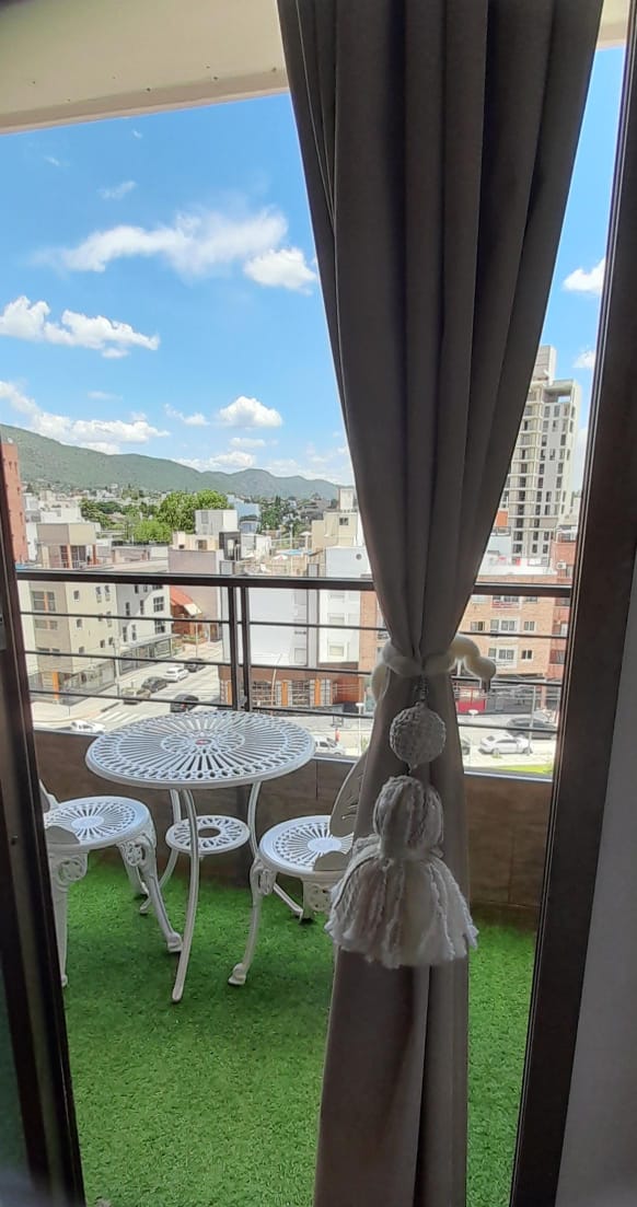 Balcón con vista a Los Gigantes para tomar mates en tus vacaciones